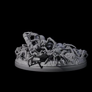 Miniatura Grim Spider Swarm B para D&D, Dungeons and Dragons, Pathfinder y muchos otros juegos de mesa