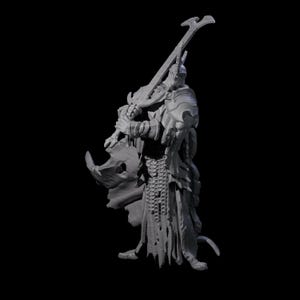 Sinister Graveknight B Miniature for D&D, Dungeons and Dragons, Pathfinder and many other tabletop games