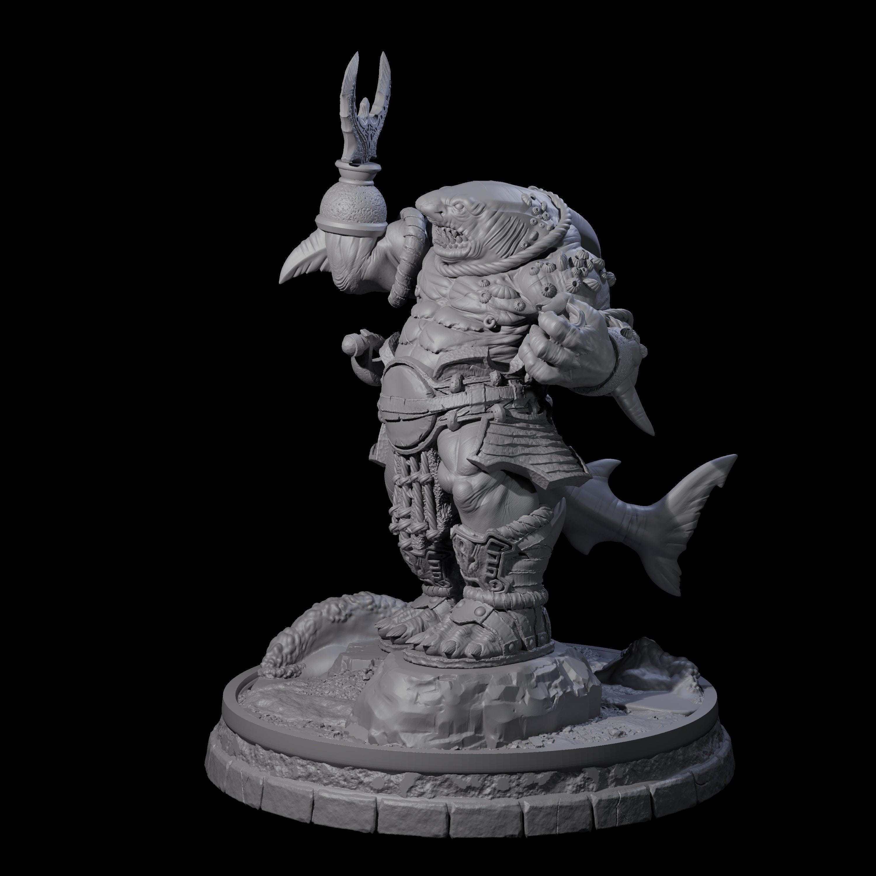 Sharkin Dripping Sharkin I Miniature for D&D, Dungeons and Dragons, Pathfinder ...