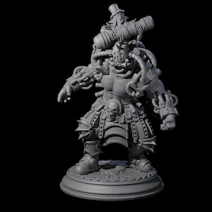 Muscle and Brains Miniature för D&D, Dungeons and Dragons, Pathfinder och många andra brädspel