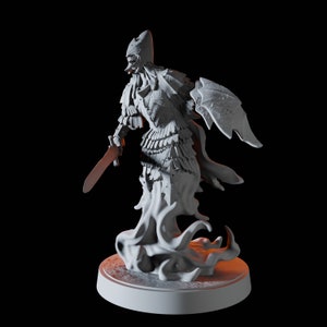 Soldier Wraith Miniature for D&D, Dungeons and Dragons, Pathfinder and many other tabletop games