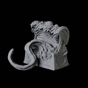 Mimic Treasure Chest Monster Miniature: D&D, Pathfinder, Tabletop Games