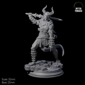 Snarling Vordine C Miniature for D&D, Dungeons and Dragons, Pathfinder and many other tabletop games