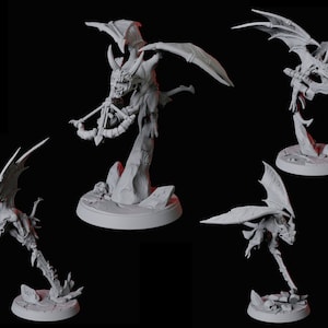 Four Devil Imps Miniature for D&D, Dungeons and Dragons, Pathfinder and many other tabletop games