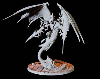 Archdevil Bone Devil or Demon Miniature for D&D, Dungeons and Dragons, Pathfinder and many other tabletop games