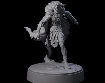 Hardy Goblin Scavenger B Miniature voor D&D, Dungeons and Dragons, Pathfinder en vele andere tafelspellen