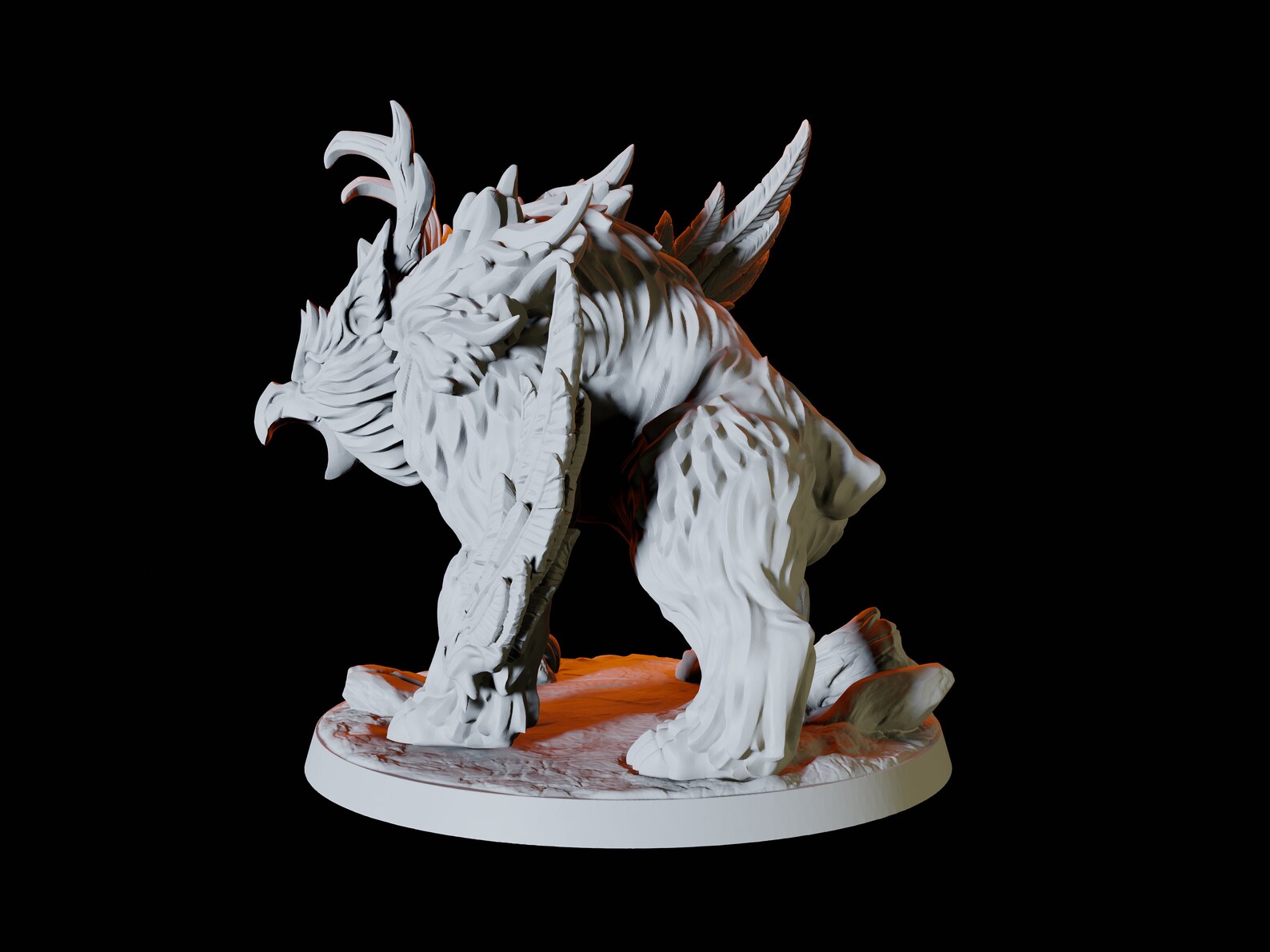 d&d owlbear miniature