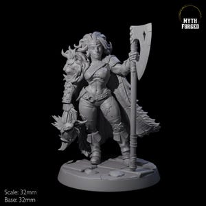 Legendary Bugbear Hunter Miniature for D&D, Dungeons and Dragons, Pathfinder and many other tabletop games