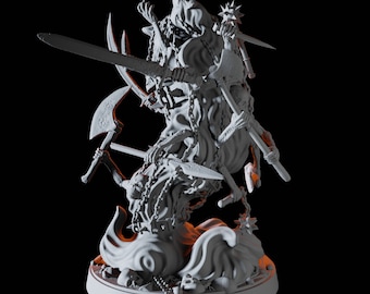 Chained Spirits, Geister oder Gespenster Miniatur für D&D, Dungeons and Dragons, Pathfinder und viele andere Tabletop Spiele