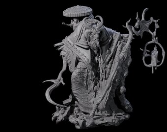 Grand Krampus Miniature for D&D, Dungeons and Dragons, Pathfinder and many other tabletop games