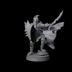 Classic Hobgoblin Raider G Miniature for D&D, Dungeons and Dragons, Pathfinder and many other tabletop games