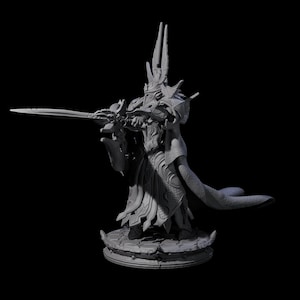 Elite Dark Elf Warrior A Miniature for D&D, Dungeons and Dragons, Pathfinder and many other tabletop games