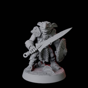 D&D、ダンジョンズ&ドラゴンズ、パスファインダー、その他多くの卓上ゲーム用のスニベリングゴブリンミニチュアD