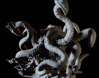 Kraken Miniature for D&D, Dungeons and Dragons, Pathfinder and many other tabletop games