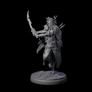 Dunkelelfe, Assassine B Miniatur für D&D, Dungeons and Dragons, Pathfinder und viele andere Tabletop Spiele