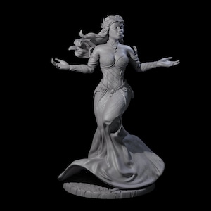 Gestikulierende Königliche Miniature für D&D, Dungeons and Dragons, Pathfinder und viele andere Tabletopspiele