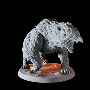 Hulking Owlbear Miniature for D&D, Dungeons and Dragons, Pathfinder and many other tabletop games