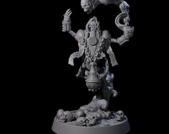 Horrible Horda de Muertos Vivientes Miniatura E para D&D, Dungeons and Dragons, Pathfinder y muchos otros juegos de mesa.