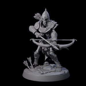 Clattering Skeleton F Miniature for D&D, Dungeons and Dragons, Pathfinder and many other tabletop games