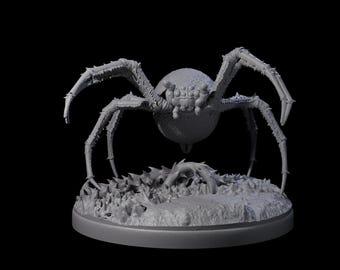 Aranha da Caverna Saltitante Uma miniatura para D&D, Dungeons and Dragons, Pathfinder e muitos outros jogos de mesa