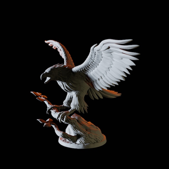 Giant Eagle Miniature for D\u0026D Dungeons 