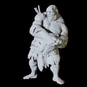 Massive Hill Giant Miniature for D&D, Dungeons and Dragons, Pathfinder and many other tabletop games