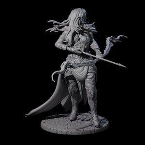 Wilderness Archer Miniature for D&D, Dungeons and Dragons, Pathfinder and many other tabletop games