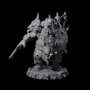 Savage Skullmarch Ogre N Miniature per D&D, Dungeons and Dragons, Pathfinder e molti altri giochi da tavolo