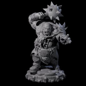 Miniatura Savage Skullmarch Ogre H per D&D, Dungeons and Dragons, Pathfinder e molti altri giochi da tavolo