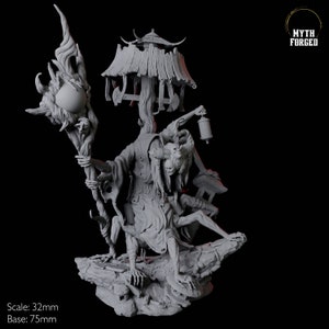 Japanese Taljjae Abomination Miniature D for D&D, Dungeons and Dragons, Pathfinder and many other tabletop games