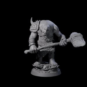 Miniatura Deformed Ogre J per D&D, Dungeons and Dragons, Pathfinder e molti altri giochi da tavolo