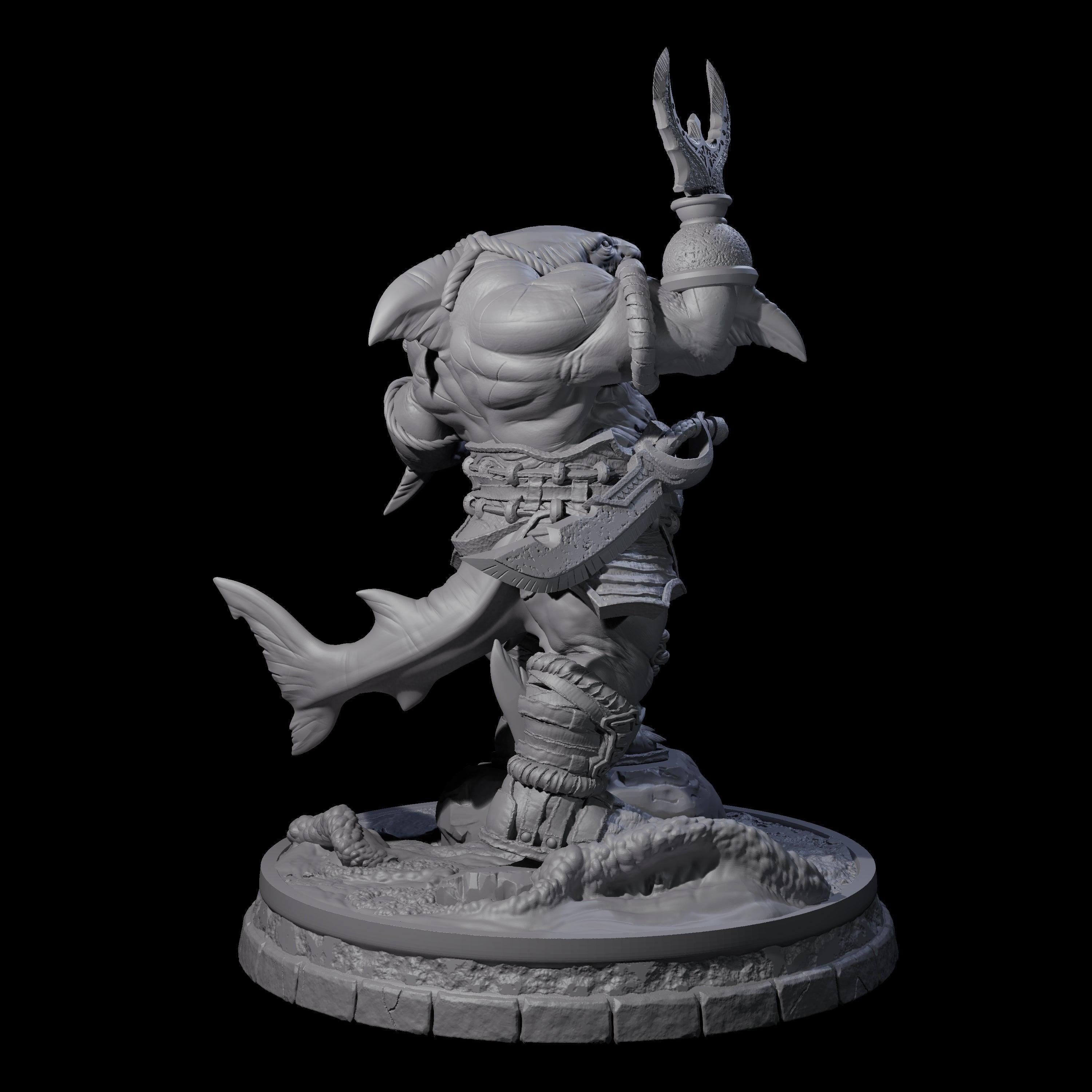 Sharkin Dripping Sharkin I Miniature for D&D, Dungeons and Dragons, Pathfinder ...