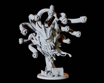 Evil Beholder Miniature for D&D, Dungeons and Dragons, Pathfinder and many other tabletop games