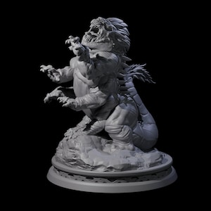 Chunky Linnorm Miniature for D&D, Dungeons and Dragons, Pathfinder and many other tabletop games