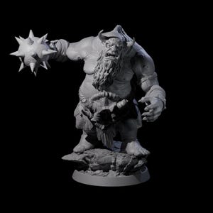 Miniatura Deformed Ogre D per D&D, Dungeons and Dragons, Pathfinder e molti altri giochi da tavolo