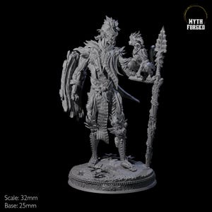 Towering Wood Woad Miniature for D&D, Dungeons and Dragons, Pathfinder and many other tabletop games