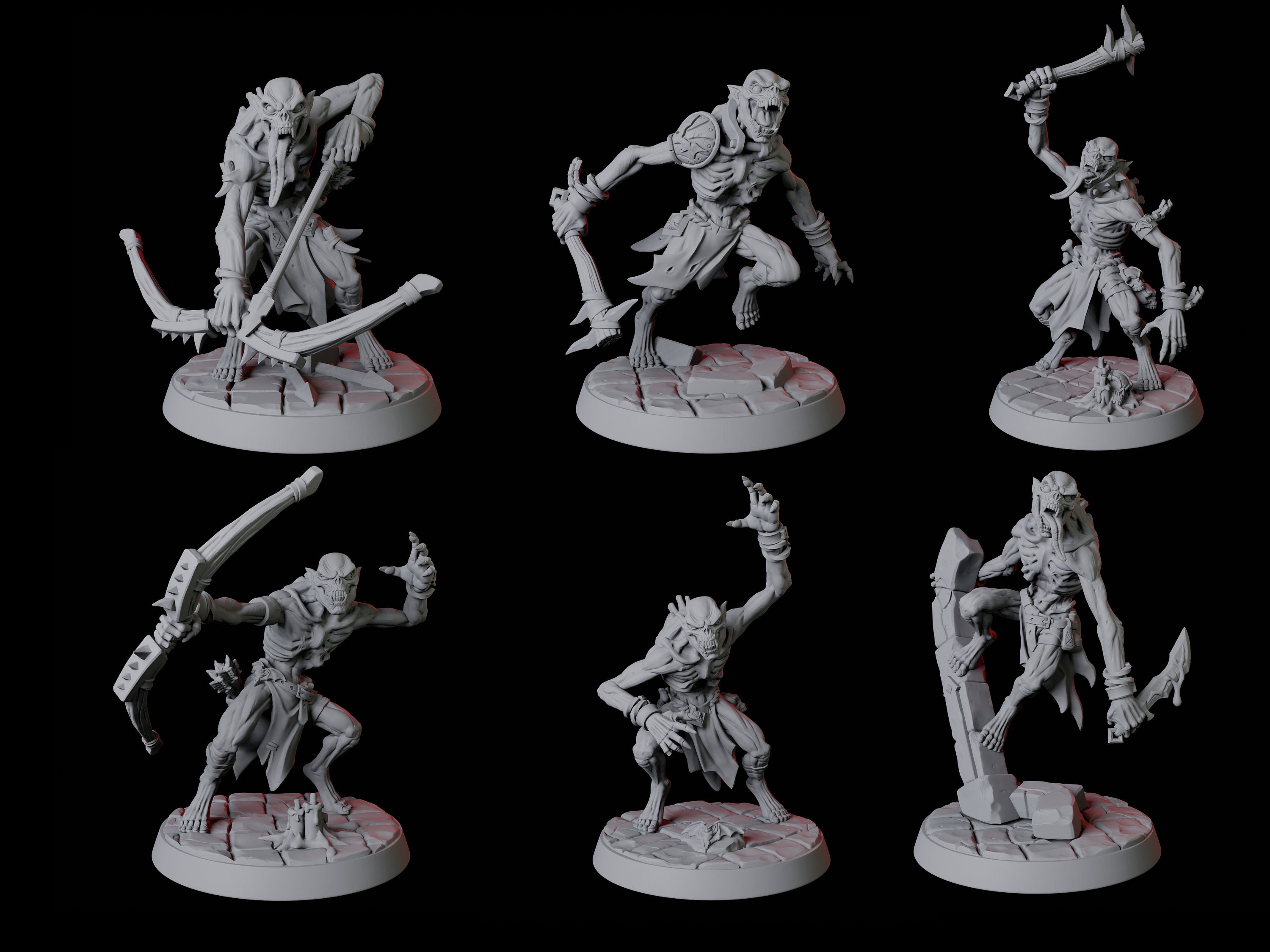 Miniature Ghoul Re-sized - Next Level Miniatures - G291 - Occasion
