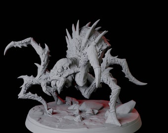Miniatura de aranha gigante rastejante A para D&D, Dungeons and Dragons, Pathfinder e muitos outros jogos de mesa