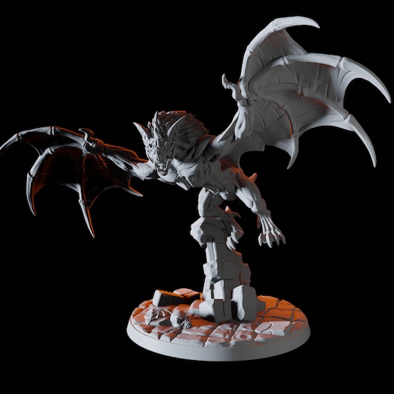 Giant Bat Miniature D for D&D Dungeons and Dragons | Etsy