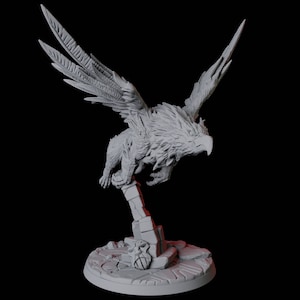 Springender Griffon Miniatur C für D&D, Dungeons and Dragons, Pathfinder und viele andere Tabletopspiele