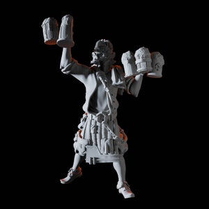 Jolly Innkeeper Miniature for D&D, Dungeons and Dragons, Pathfinder and many other tabletop games