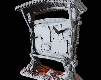 Kleines Quest board Scatter Terrain Miniatur für D&D, Dungeons and Dragons, Pathfinder und viele andere Tabletop Spiele