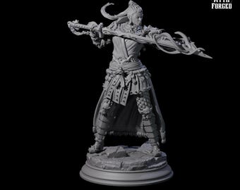 Miniatura de Brujo Corrupto para D&D, Dungeons and Dragons, Pathfinder y muchos otros juegos de mesa