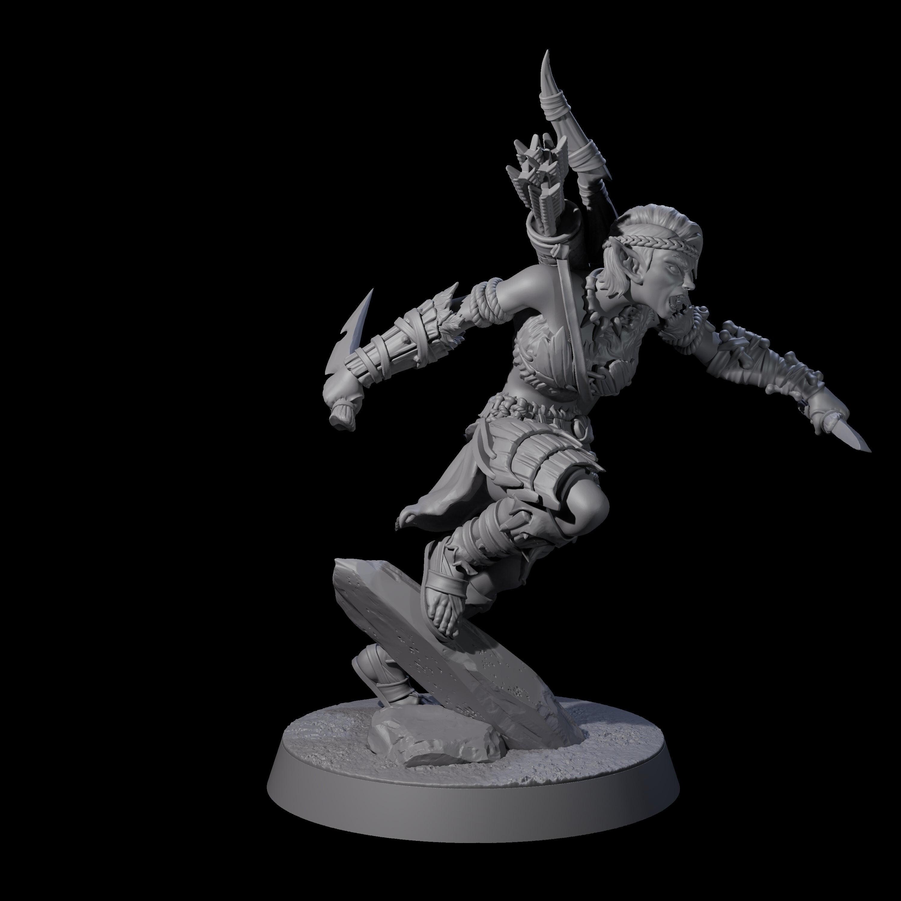 Tree Ranger Pathfinder Five Tree Rangers Miniature for D&D, Dungeons and Dragons, Pathfinder ...