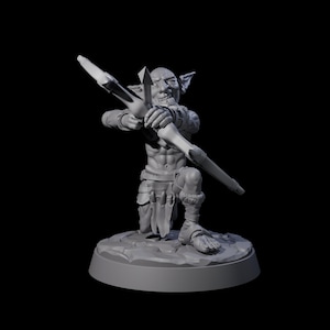 Sneaky Goblin C Miniature for D&D, Dungeons and Dragons, Pathfinder and many other tabletop games