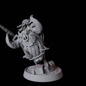 Goblin Cavalry Rider Miniature B for D&D, Dungeons and Dragons, Pathfinder and many other tabletop games