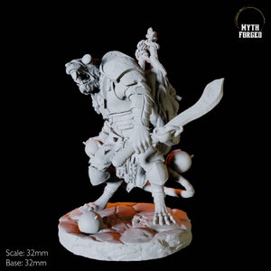 Ratfolk Scout Miniature A for D&D, Dungeons and Dragons, Pathfinder and many other tabletop games