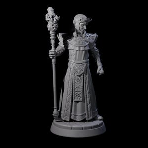 Miniatura del Leader Cultista Teso per D&D, Dungeons and Dragons, Pathfinder e molti altri giochi da tavolo