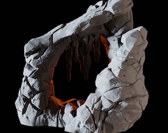 Arch Cave Scatter Terrain Miniature for D&D, Dungeons and Dragons, Pathfinder and many other tabletop games