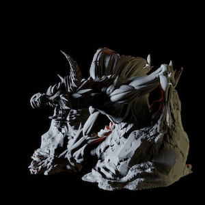 Miniatura del drago del deserto per D&D, Dungeons and Dragons, Pathfinder e molti altri giochi da tavolo